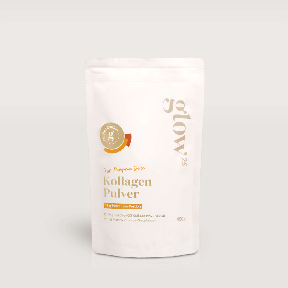 Glow25 Kollagenpulver Typ Pumpkin Spice – Limited Edition