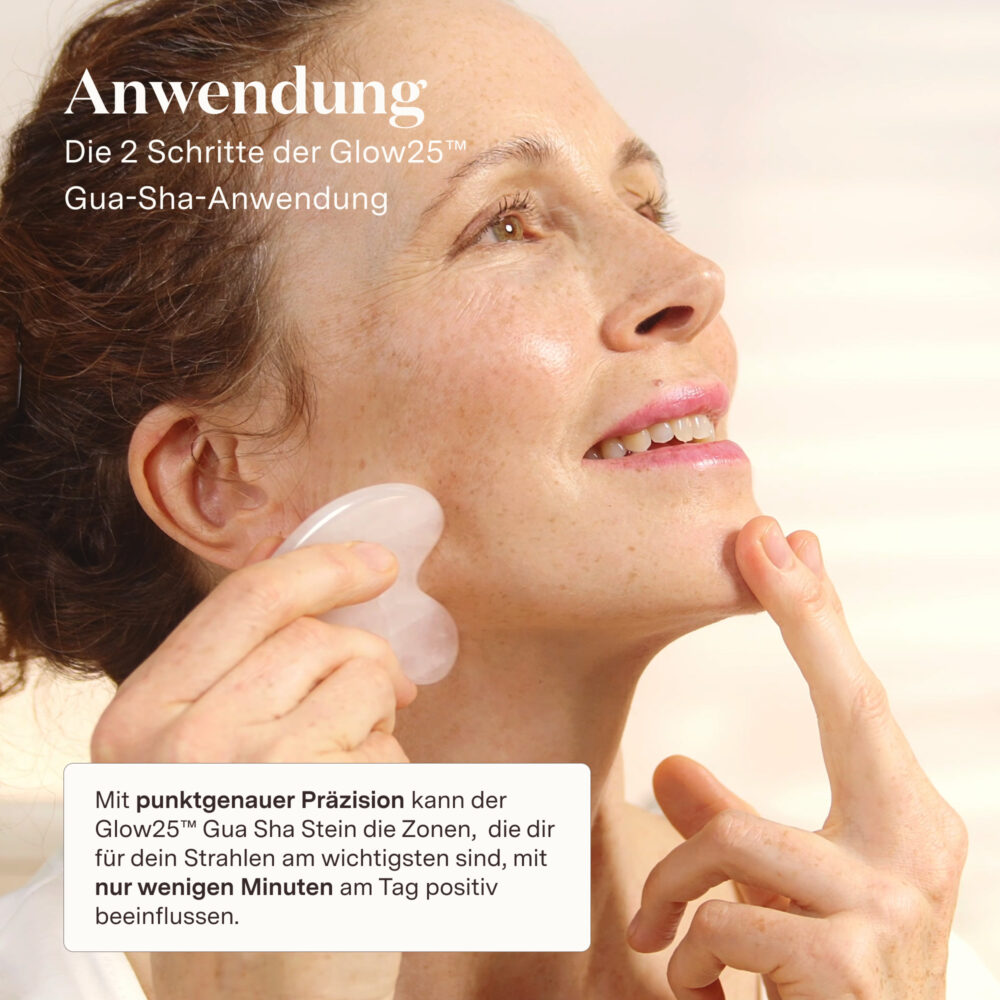 Glow25™ Gua Sha Falten-Glättungs-Set – Bild 3